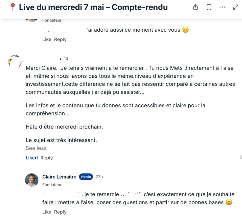 Témoignage d&#39;un membre #2