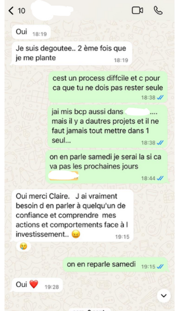 Témoignage d&#39;un membre #3