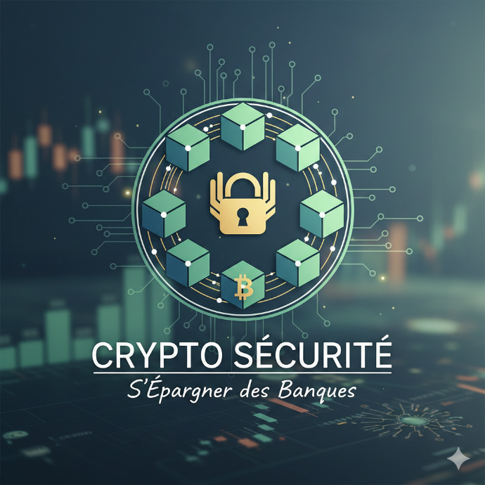 Crypto sécurité : La méthode sûre pour démarrer en Crypto, Diversifier son capital, et s'Épargner des Banques.